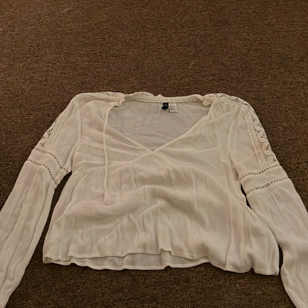 White Blouse. H&M. Size 4